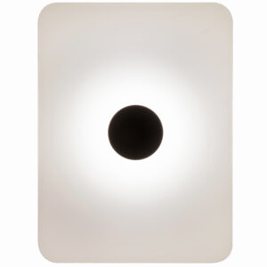 Luminária Botão - retangular